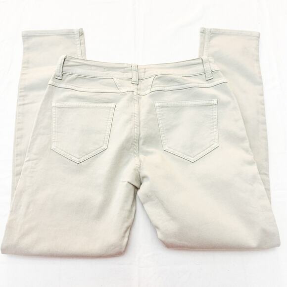 Closed Skinny Khaki Cream Zip Fly Light Wash Denim Jeans Zip Fly Size 26 - Picture 5 of 8